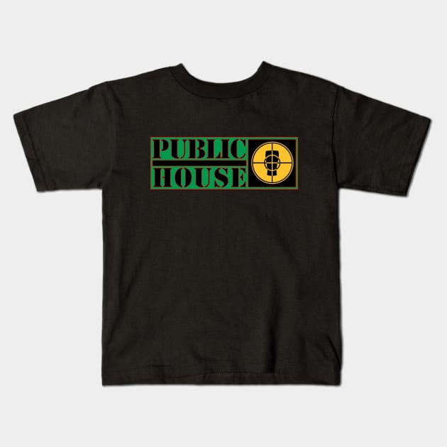 Public House Kids T-Shirt by mikiex